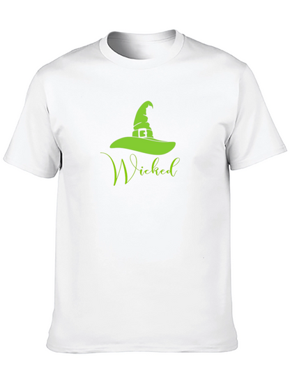 Wicked Witch Hat Graphic Tee - Halloween T-Shirt