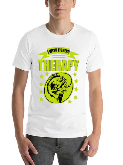 Fishing Therapy Graphic T-Shirt