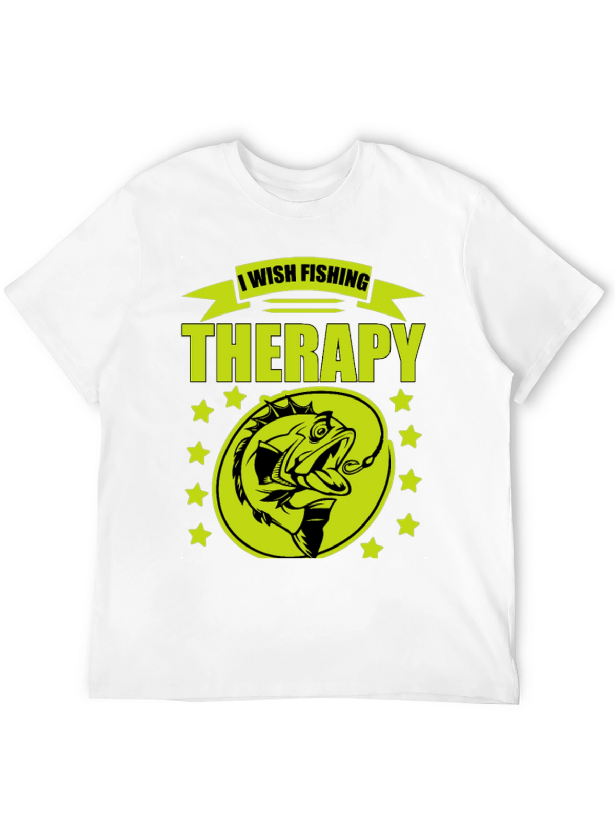 Fishing Therapy Graphic T-Shirt