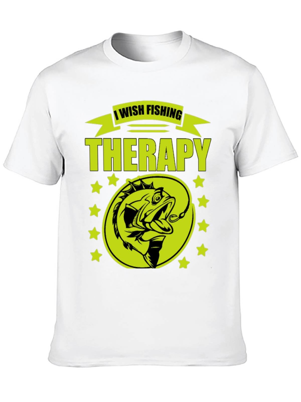 Fishing Therapy Graphic T-Shirt