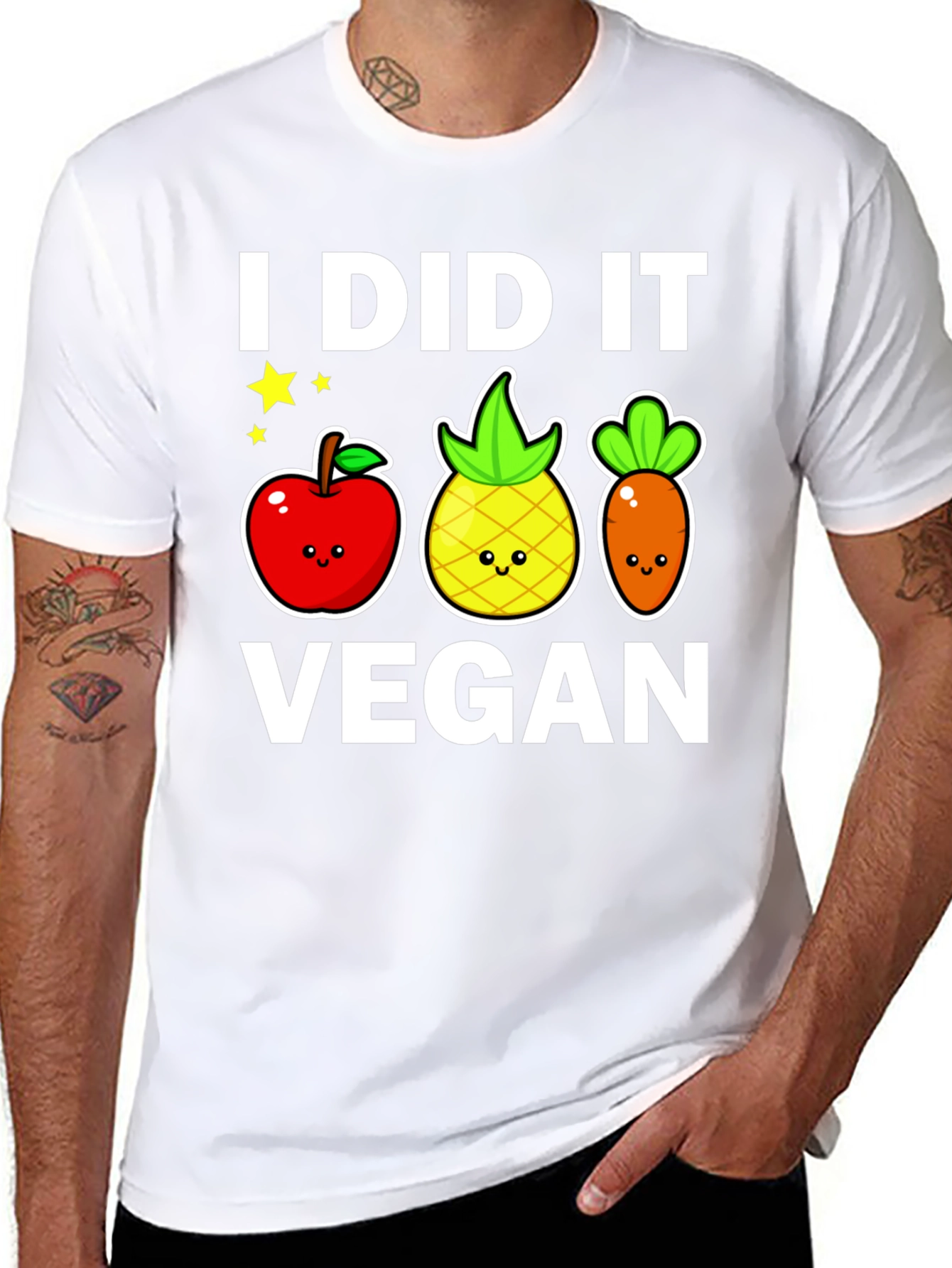 I Did It Vegan T-Shirt