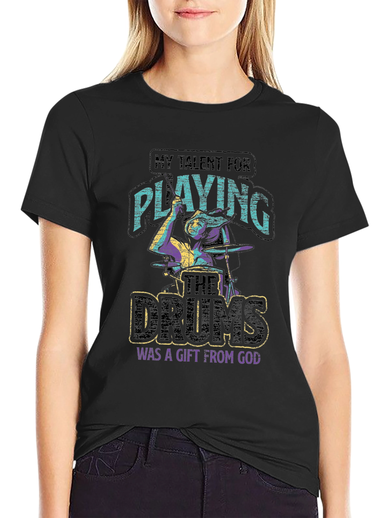 Talent for Playing Drums Gift T-Shirt