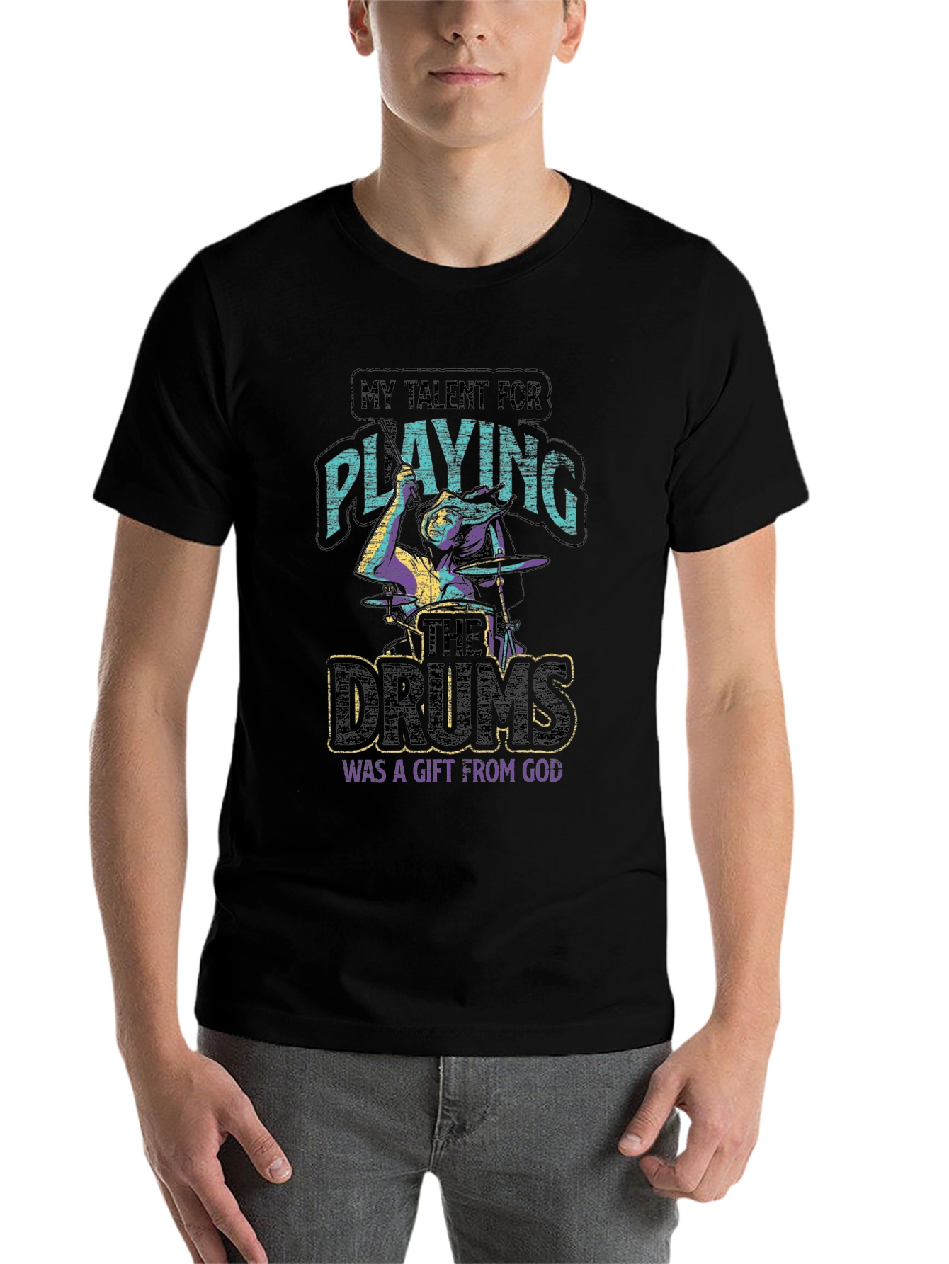 Talent for Playing Drums Gift T-Shirt