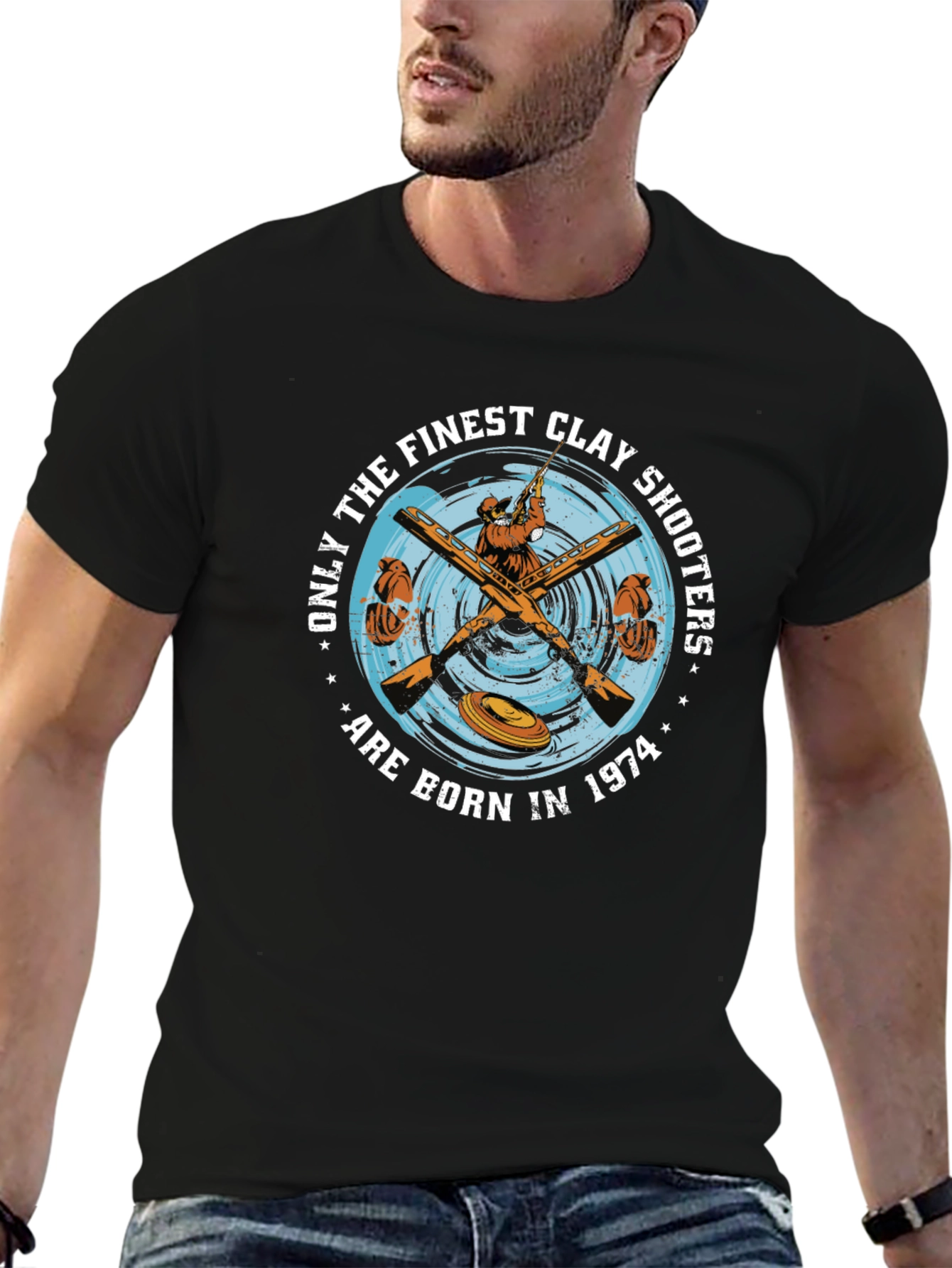 Finest Clay Shooters Born in 1974 T-Shirt