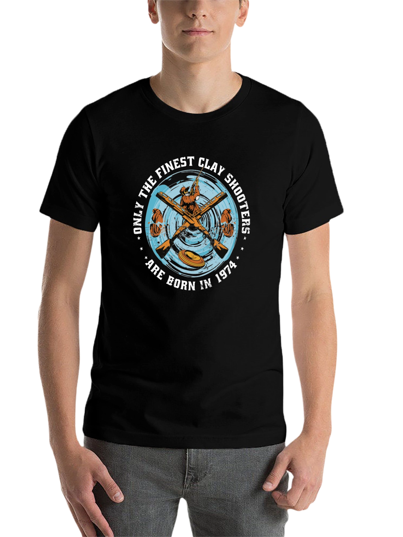 Finest Clay Shooters Born in 1974 T-Shirt