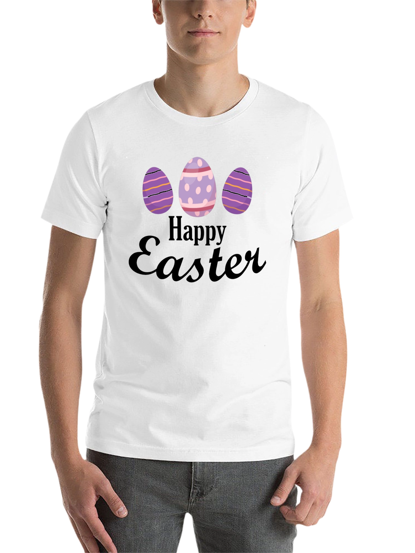 Happy Easter Egg T-Shirt - Holiday Celebration Apparel