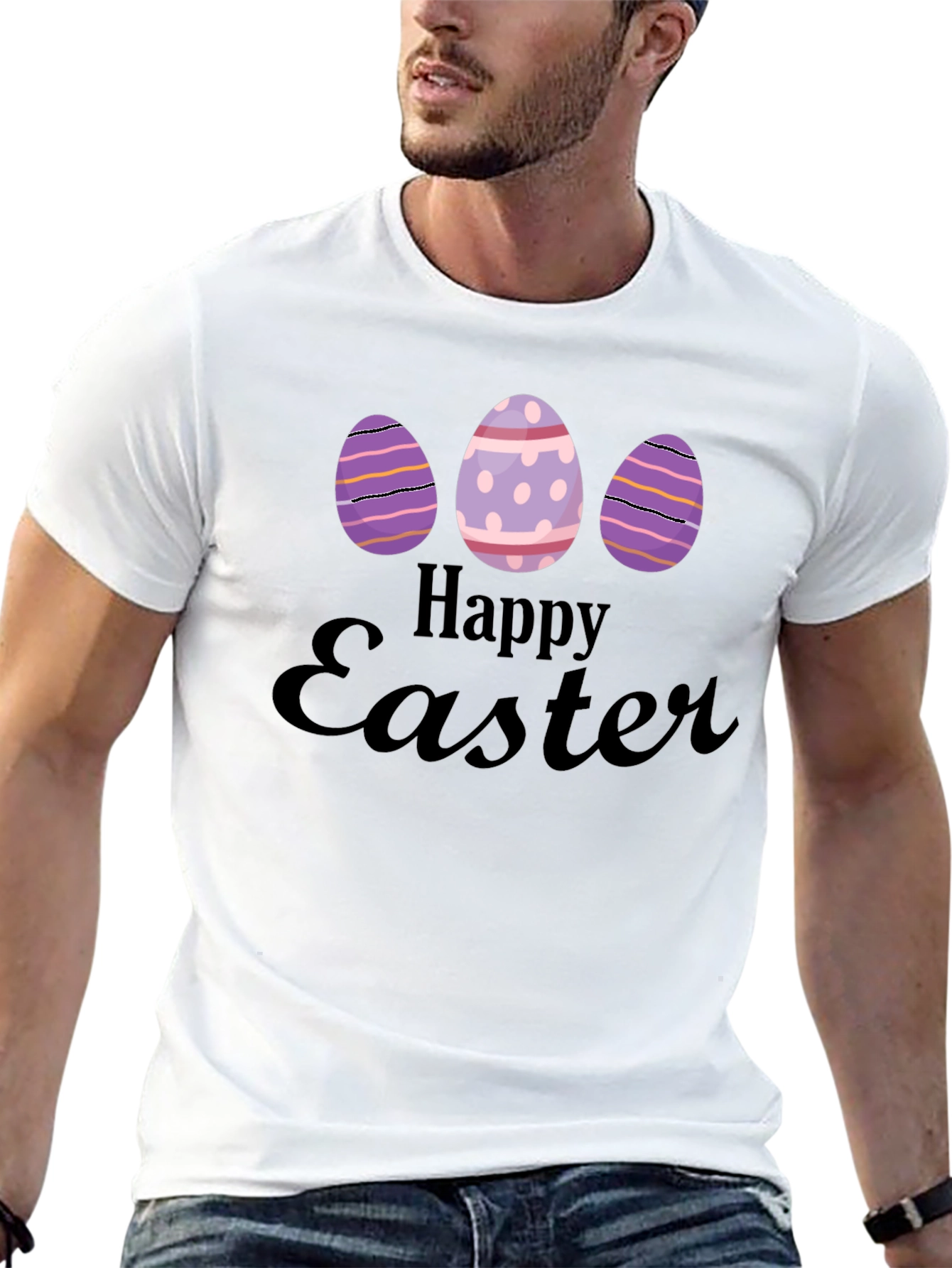 Happy Easter Egg T-Shirt - Holiday Celebration Apparel