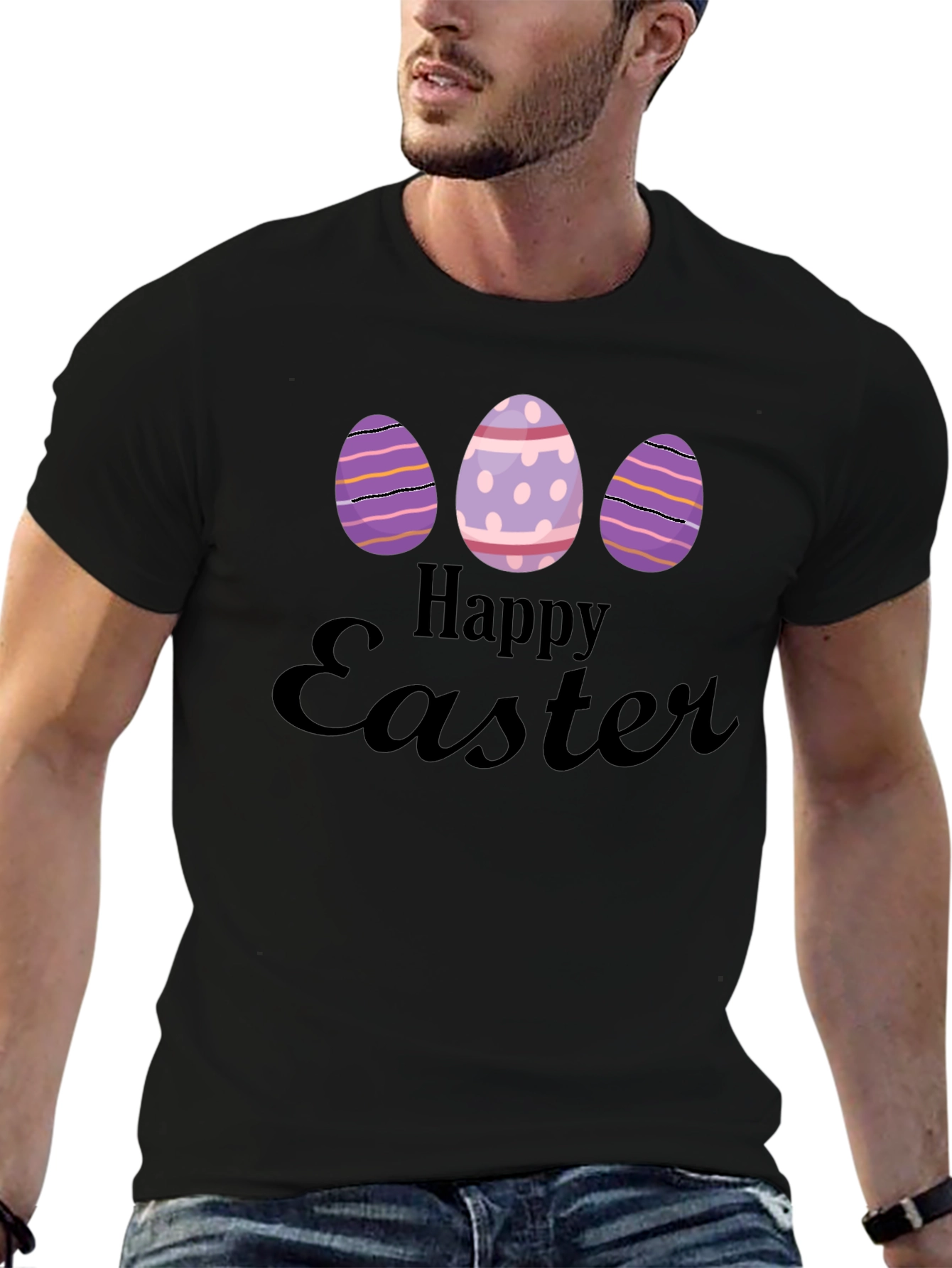 Happy Easter Egg T-Shirt - Holiday Celebration Apparel