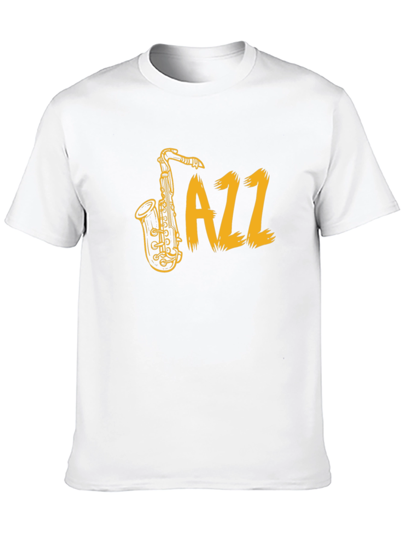 Jazz Saxophone Graphic T-Shirt - Classic Music Tee