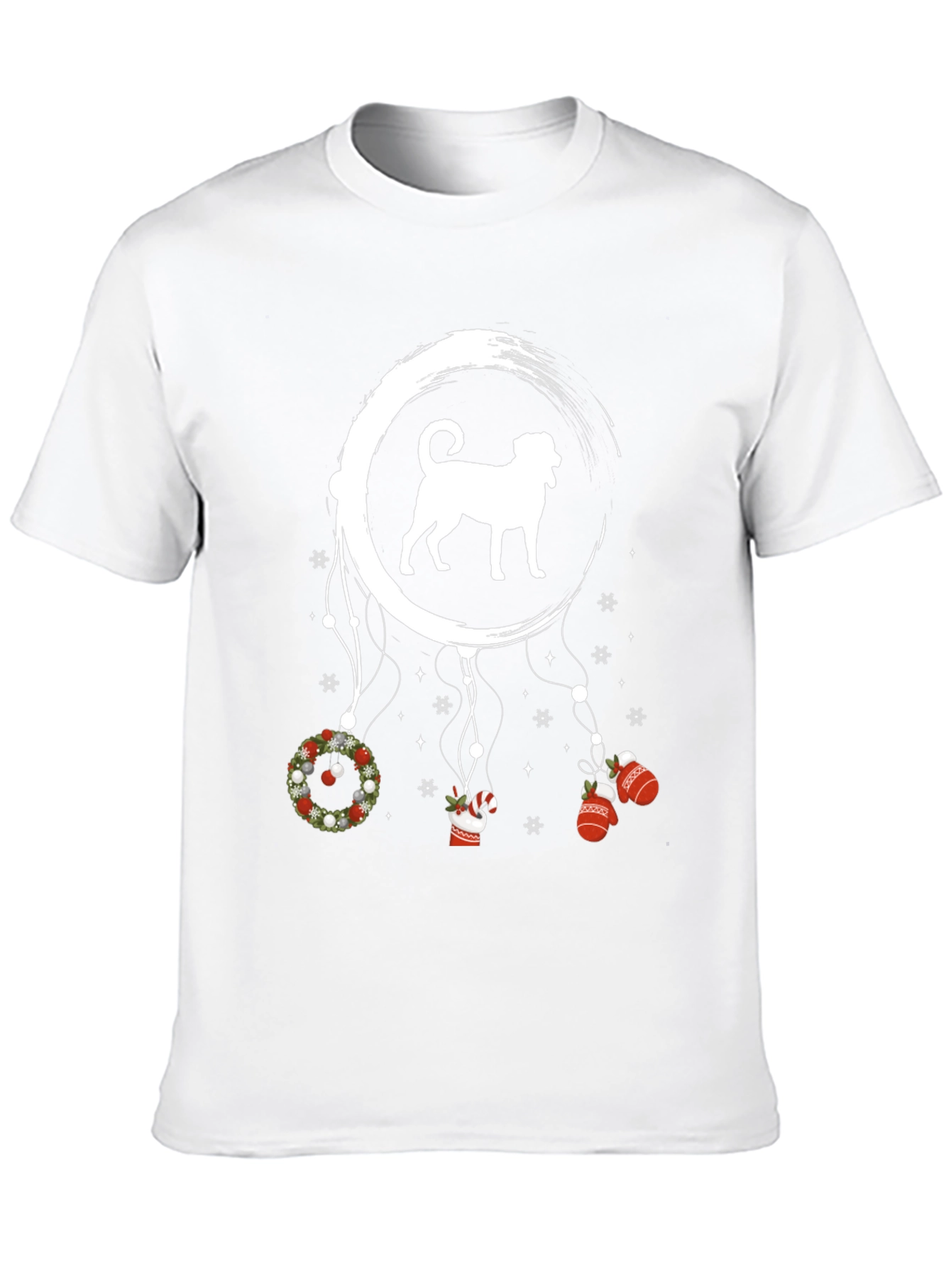 Dog Christmas Dreamcatcher T-Shirt