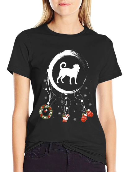 Dog Christmas Dreamcatcher T-Shirt