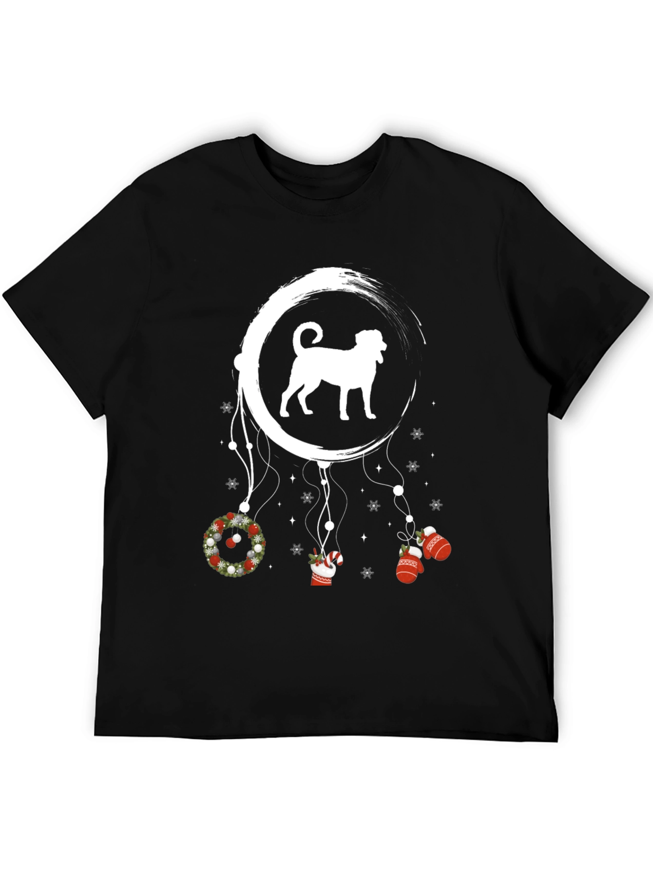 Dog Christmas Dreamcatcher T-Shirt