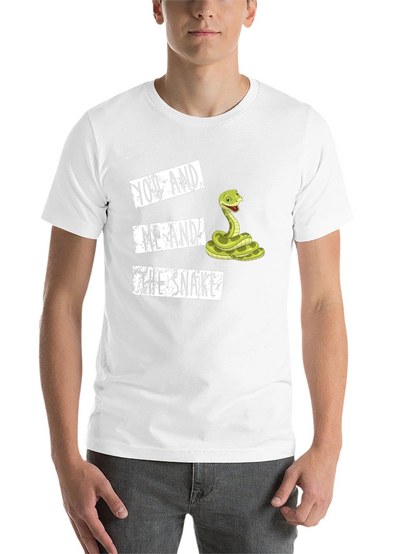 You and Me and the Snake Graphic Tee