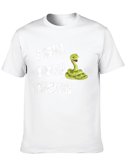 You and Me and the Snake Graphic Tee