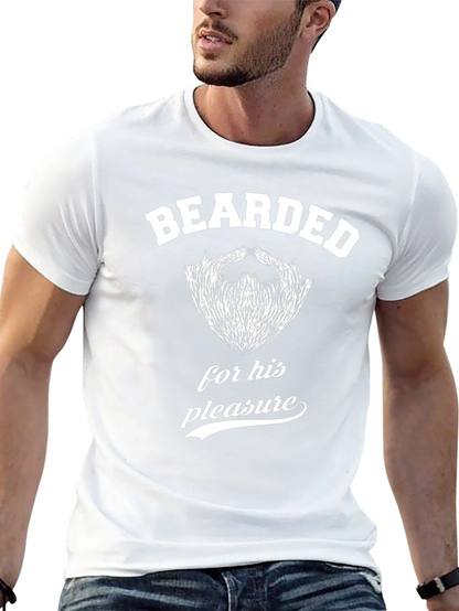 Bearded for His Pleasure Graphic T-Shirt