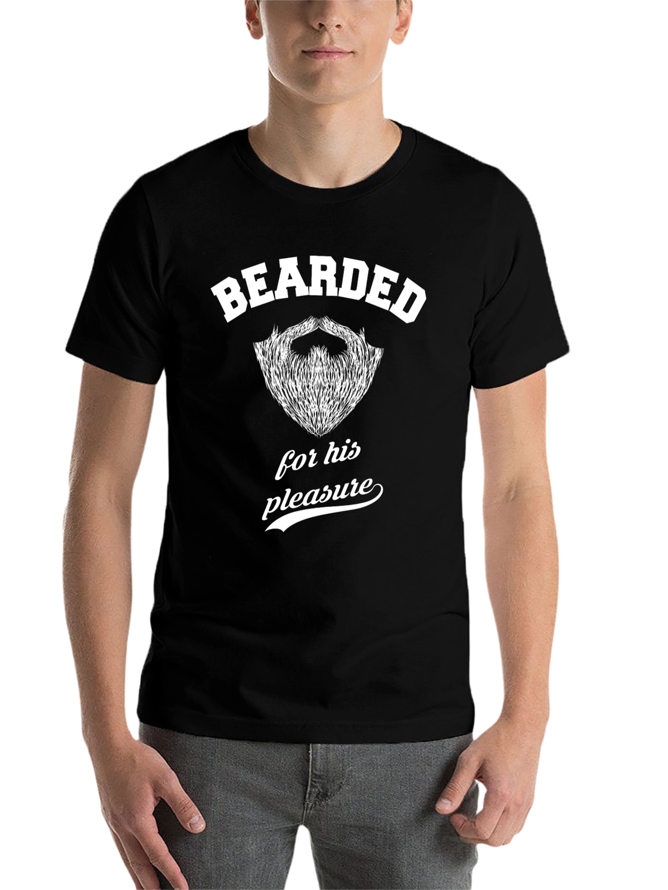 Bearded for His Pleasure Graphic T-Shirt