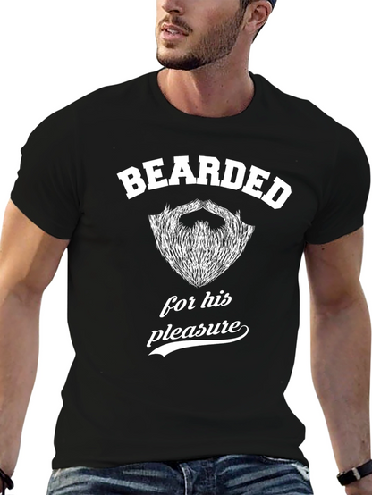 Bearded for His Pleasure Graphic T-Shirt
