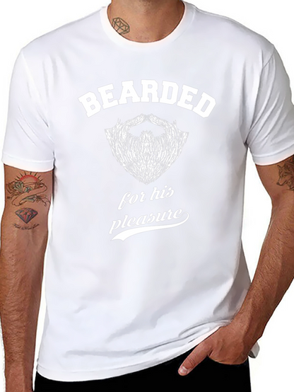 Bearded for His Pleasure Graphic T-Shirt