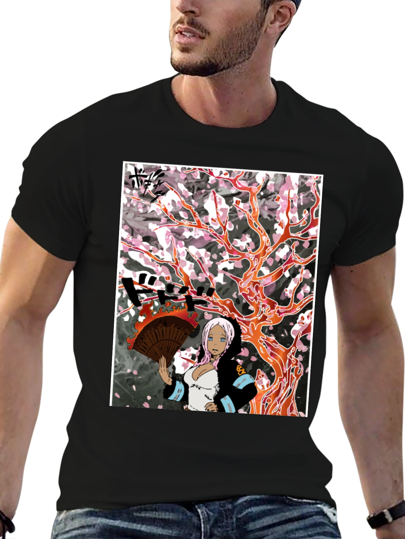 Anime Fire Force Tamaki Kotatsu T-Shirt