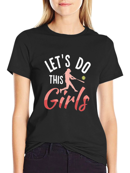 Lets Do This Girls Graphic T-Shirt
