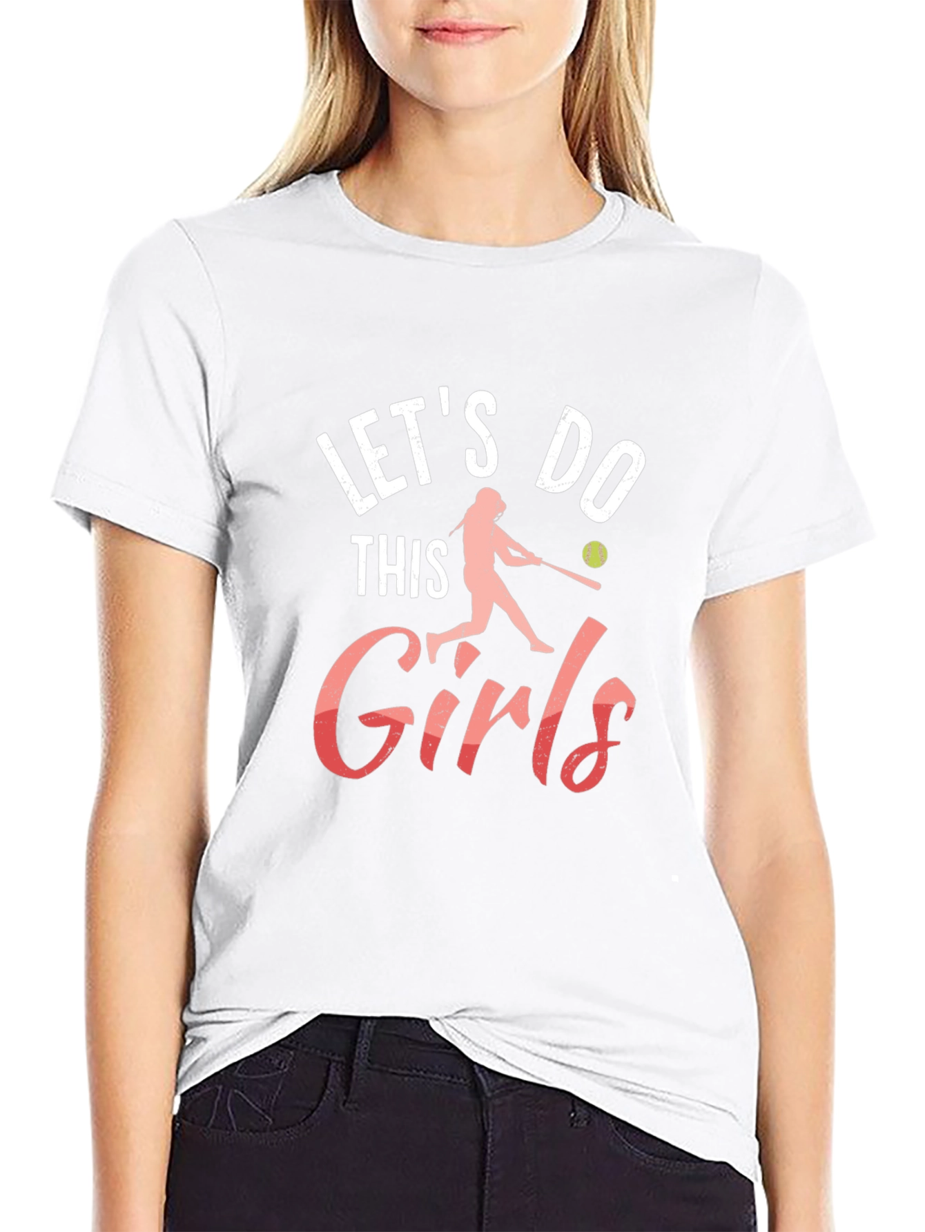 Lets Do This Girls Graphic T-Shirt