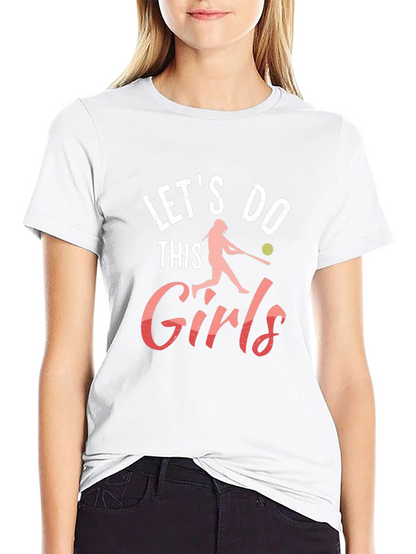 Lets Do This Girls Graphic T-Shirt