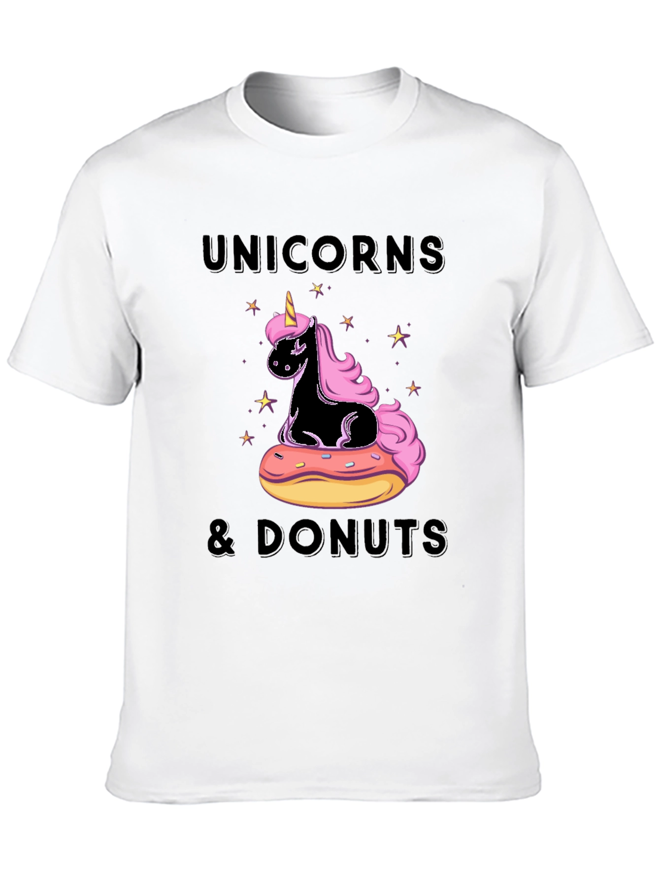 Unicorns & Donuts Graphic T-Shirt