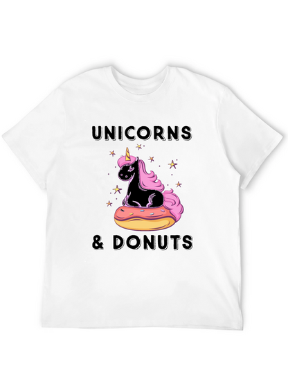 Unicorns & Donuts Graphic T-Shirt