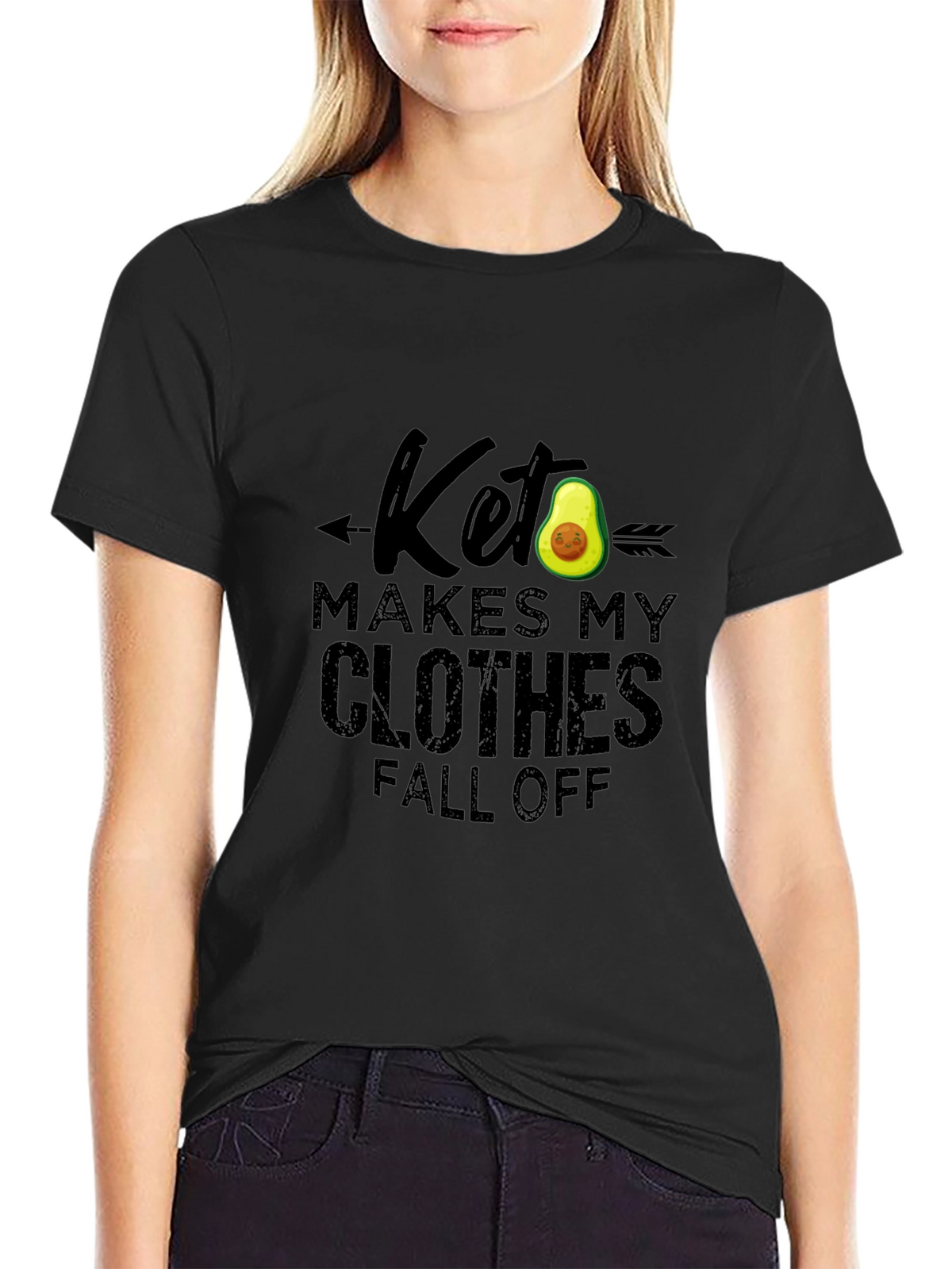Keto Makes My Clothes Fall Off - Funny T-Shirt