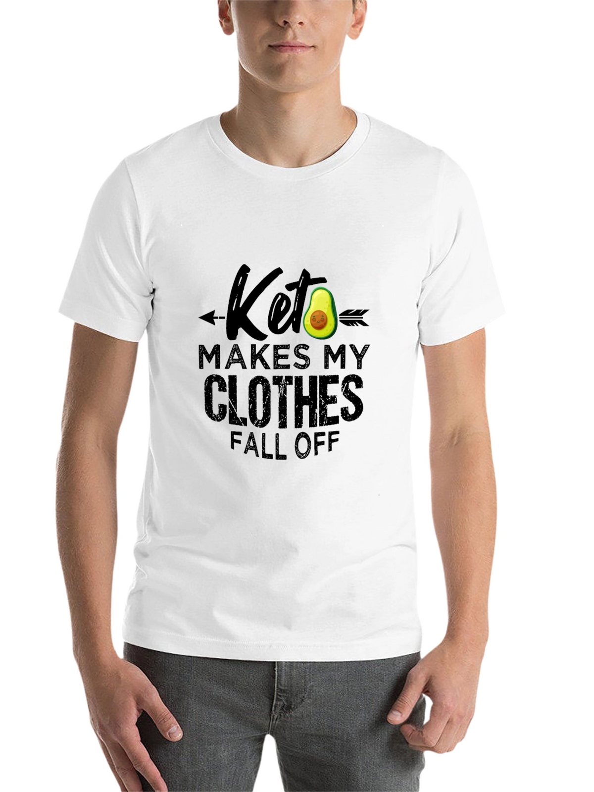 Keto Makes My Clothes Fall Off - Funny T-Shirt