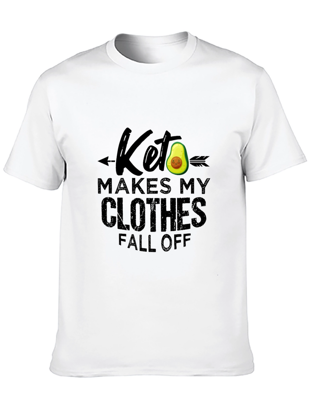 Keto Makes My Clothes Fall Off - Funny T-Shirt