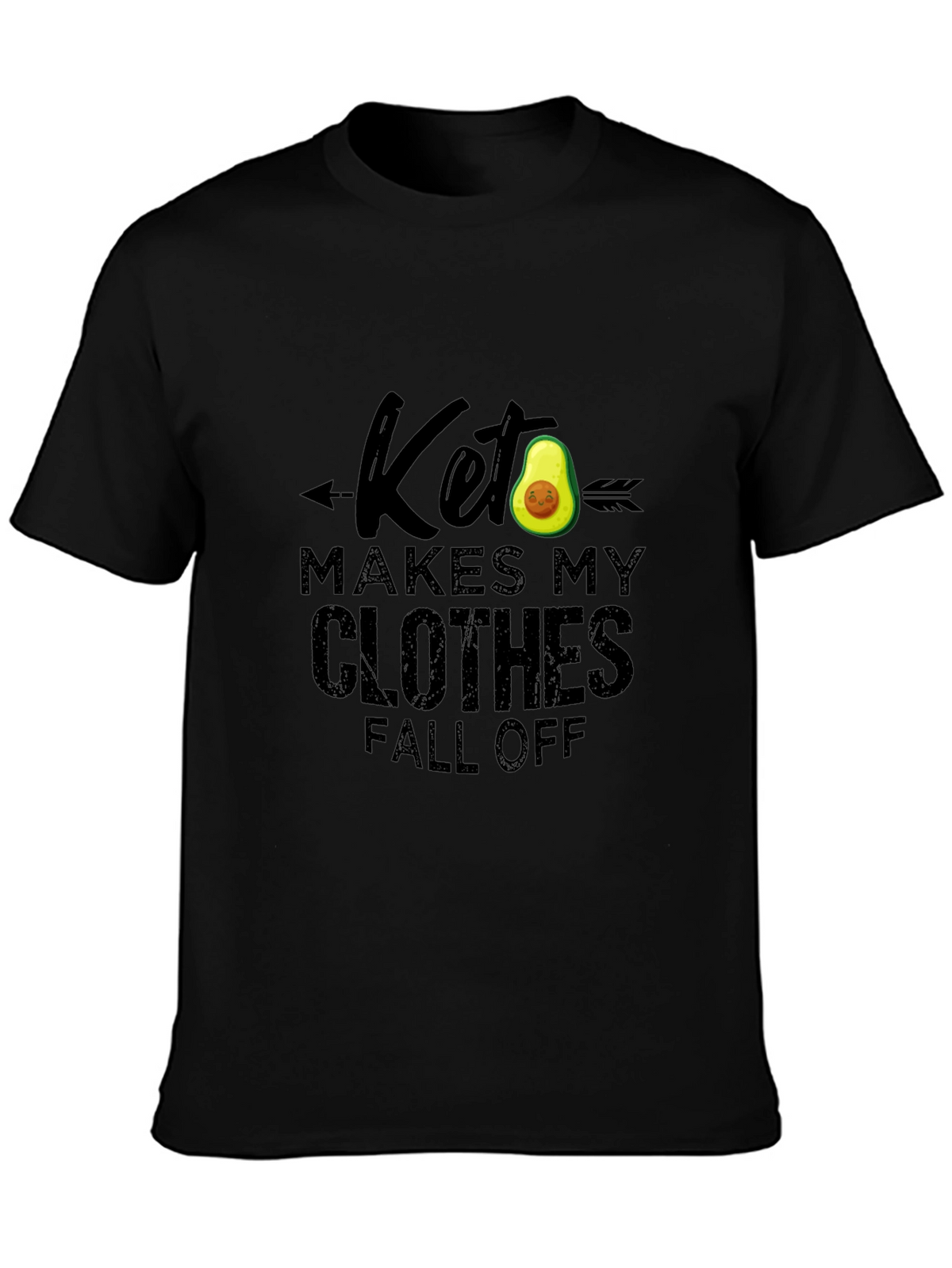 Keto Makes My Clothes Fall Off - Funny T-Shirt