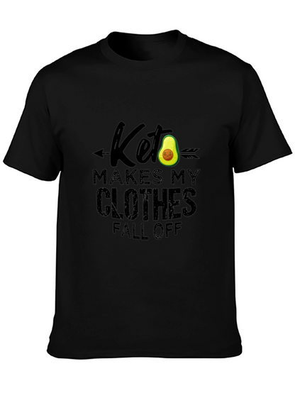 Keto Makes My Clothes Fall Off - Funny T-Shirt