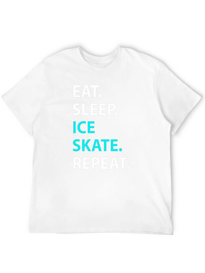 Eat Sleep Ice Skate Repeat T-Shirt