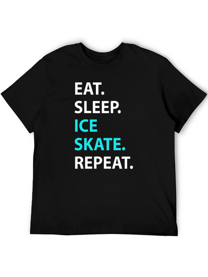 Eat Sleep Ice Skate Repeat T-Shirt