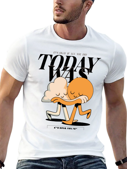Comforting Cloud and Sun Graphic Tee