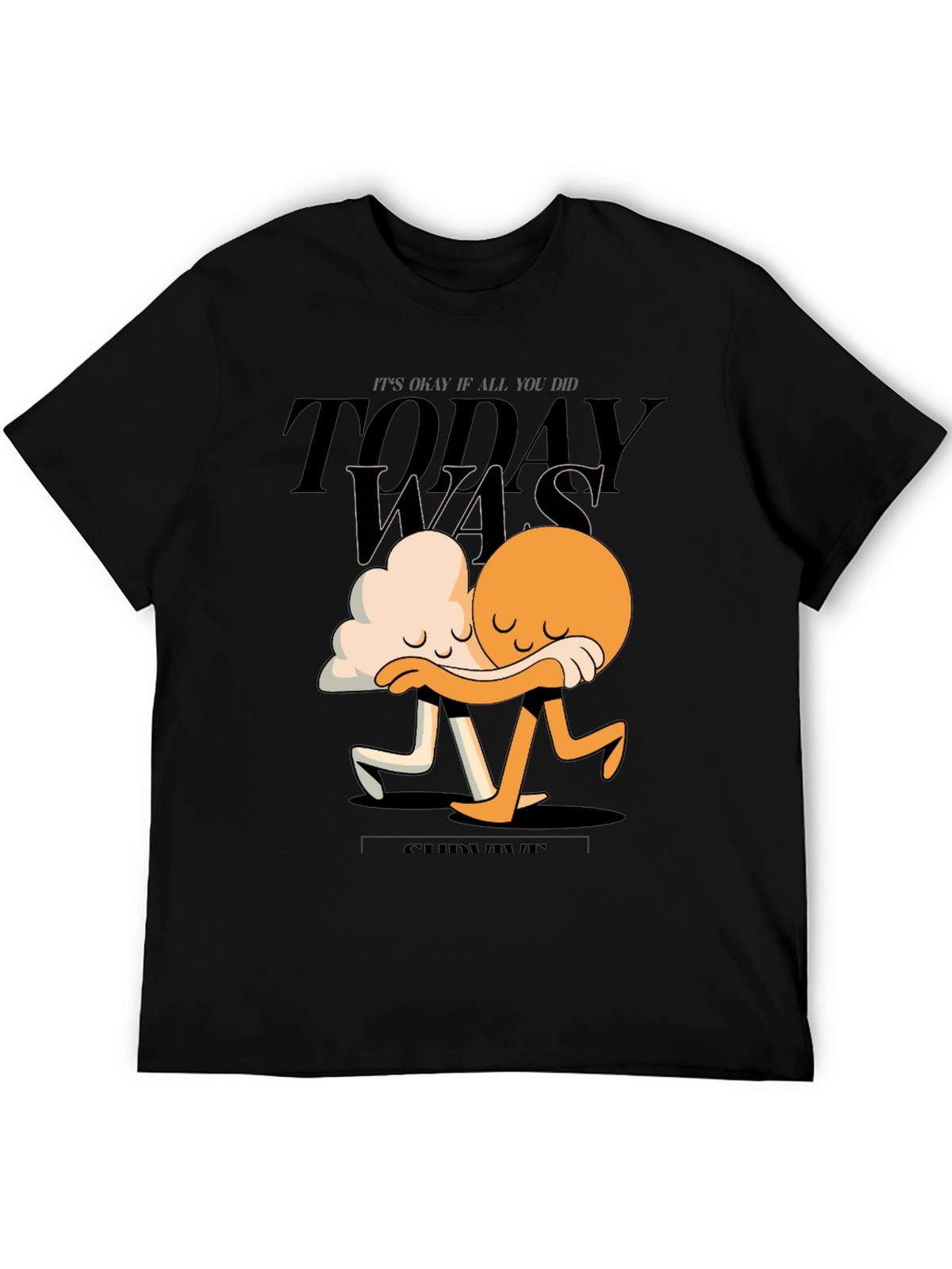 Comforting Cloud and Sun Graphic Tee