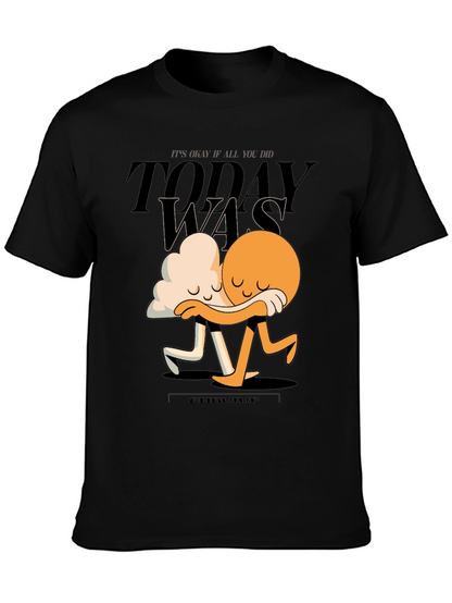 Comforting Cloud and Sun Graphic Tee