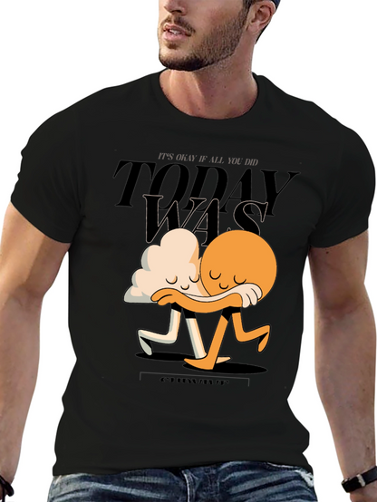 Comforting Cloud and Sun Graphic Tee