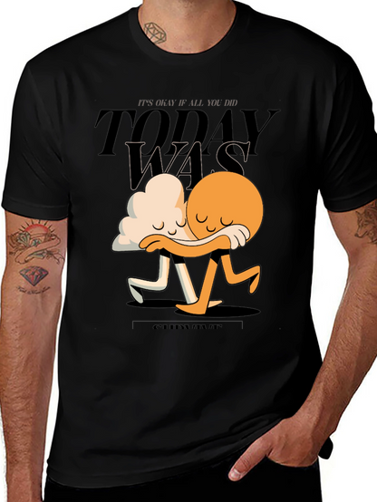 Comforting Cloud and Sun Graphic Tee