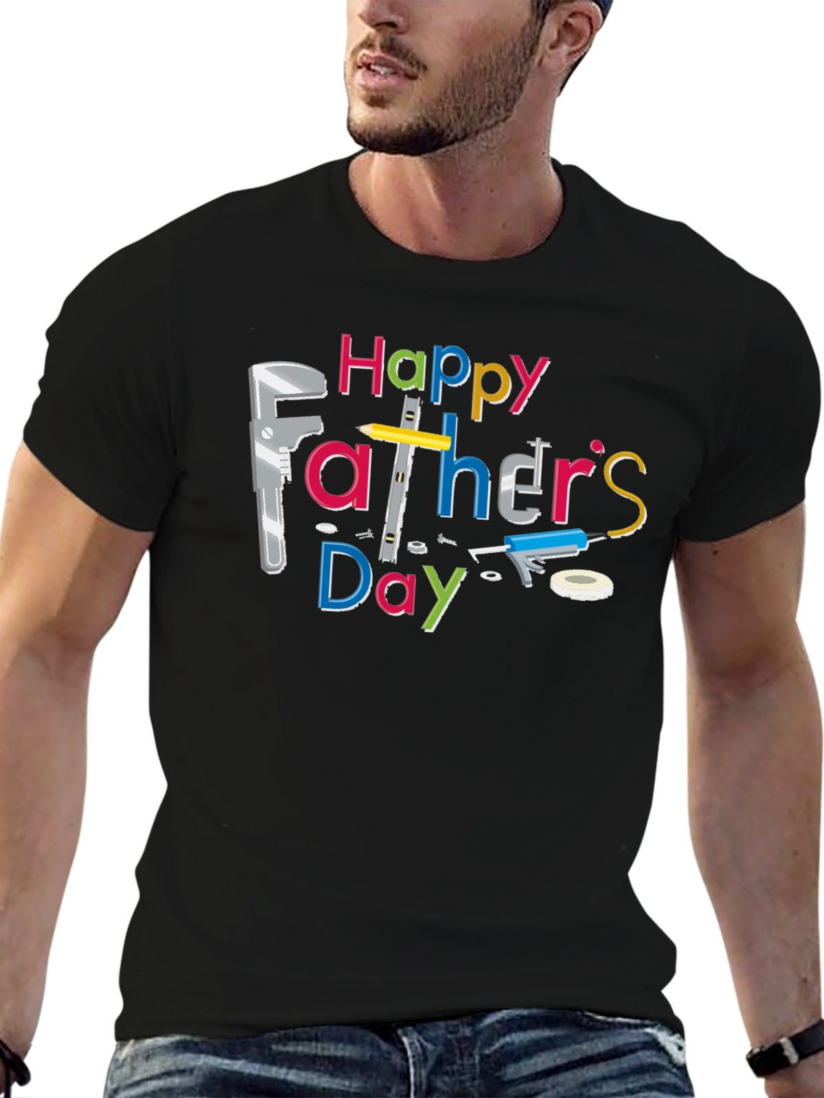 Happy Fathers Day Tools T-Shirt