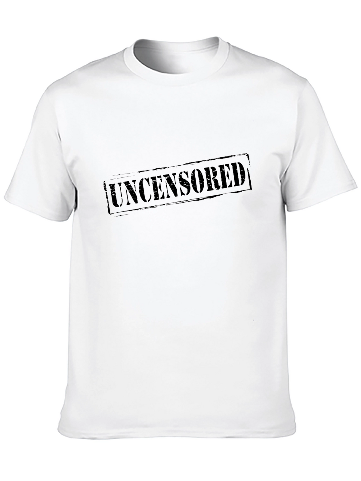 Uncensored Graphic Tee - Bold Statement T-Shirt