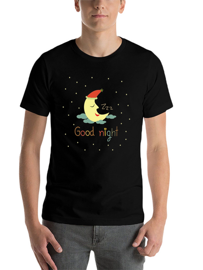 Good Night Moon T-Shirt - Sleepy Crescent Tee