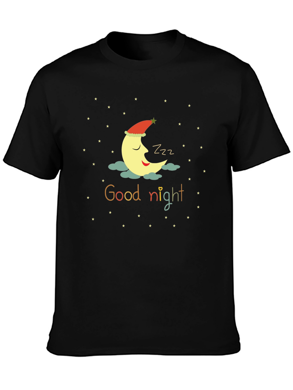 Good Night Moon T-Shirt - Sleepy Crescent Tee