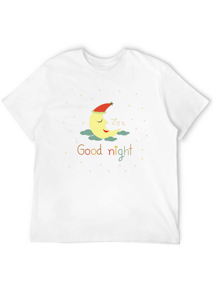 Good Night Moon T-Shirt - Sleepy Crescent Tee