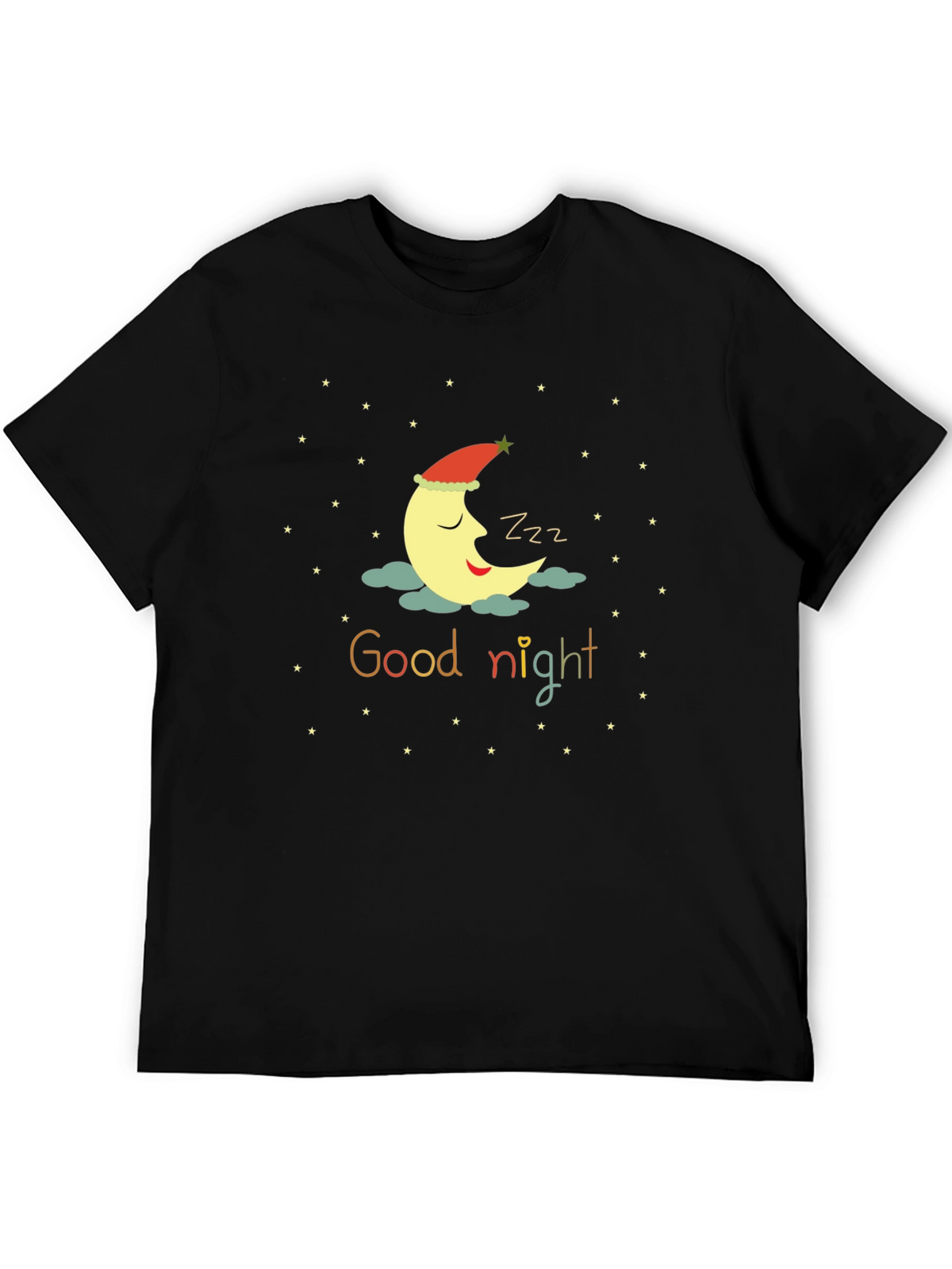 Good Night Moon T-Shirt - Sleepy Crescent Tee