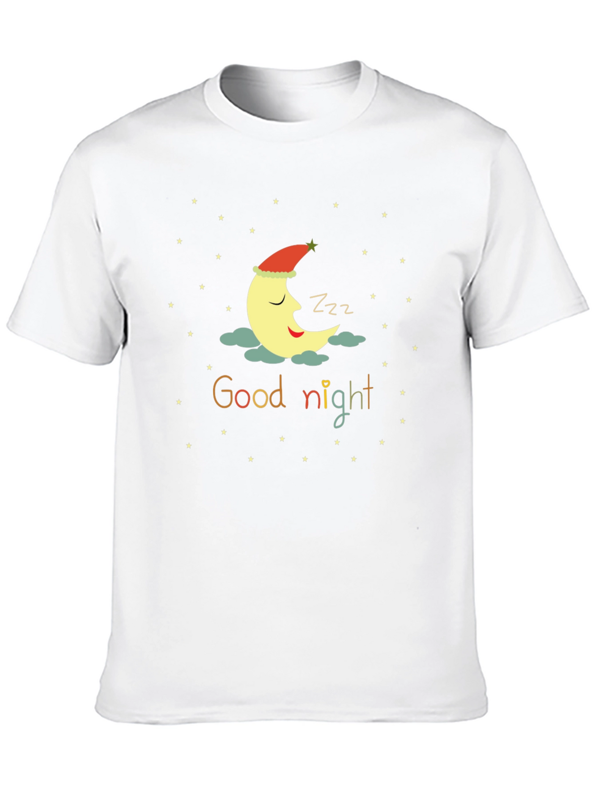 Good Night Moon T-Shirt - Sleepy Crescent Tee