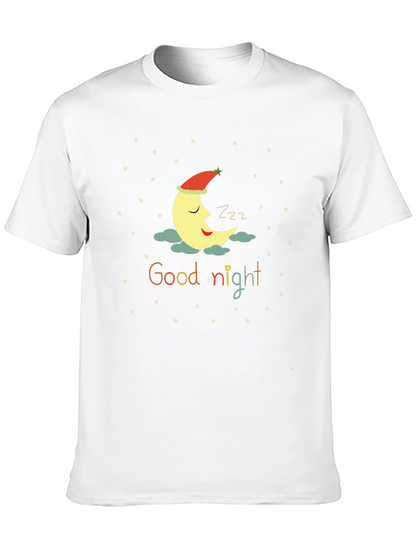 Good Night Moon T-Shirt - Sleepy Crescent Tee