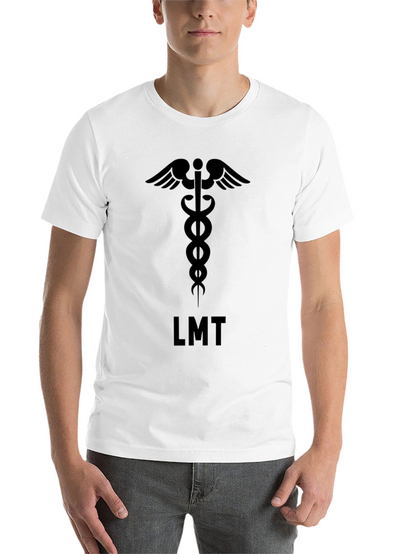 LMT Caduceus Black T-Shirt - Medical Professional Apparel