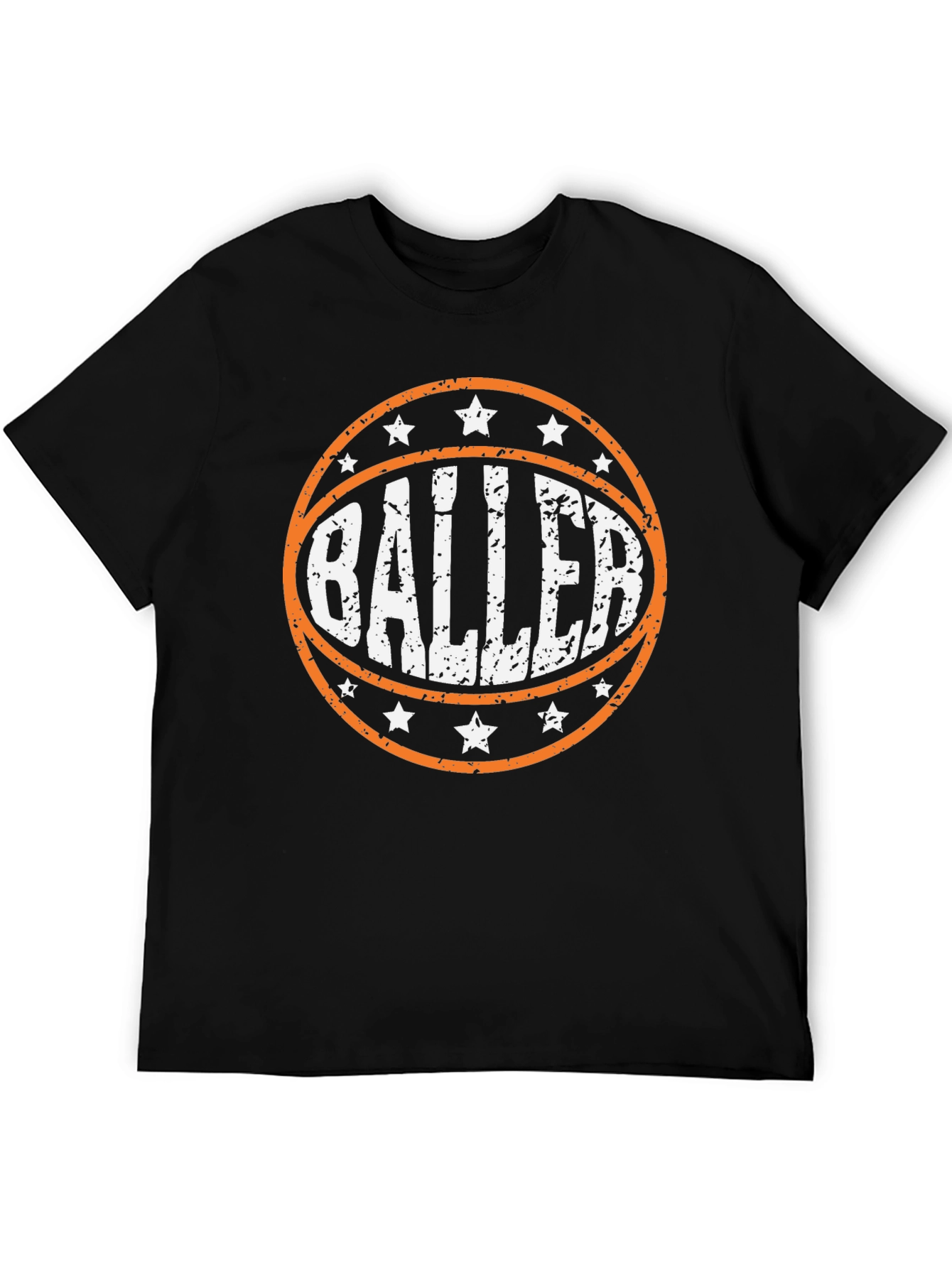Baller Graphic Tee - Basketball Player T-Shirt
